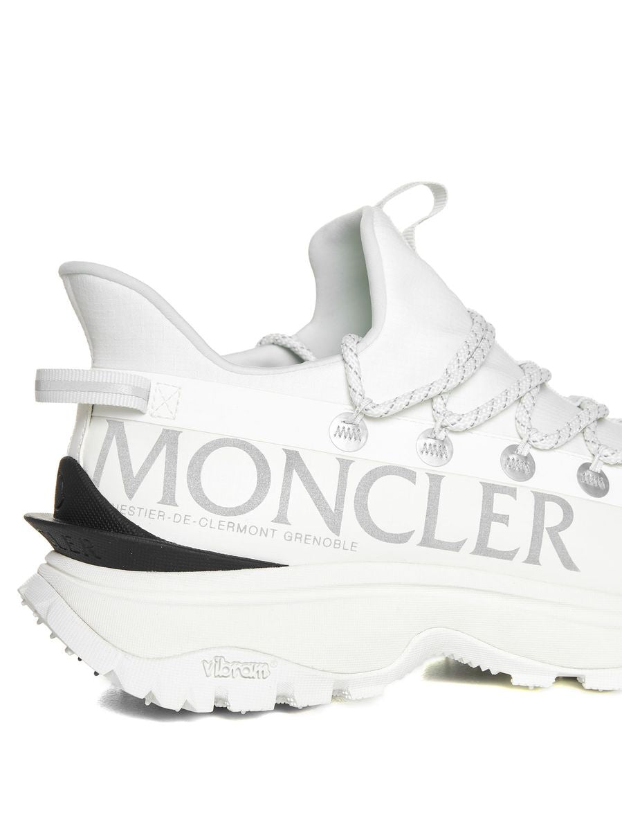 Shop Moncler Sneakers In White