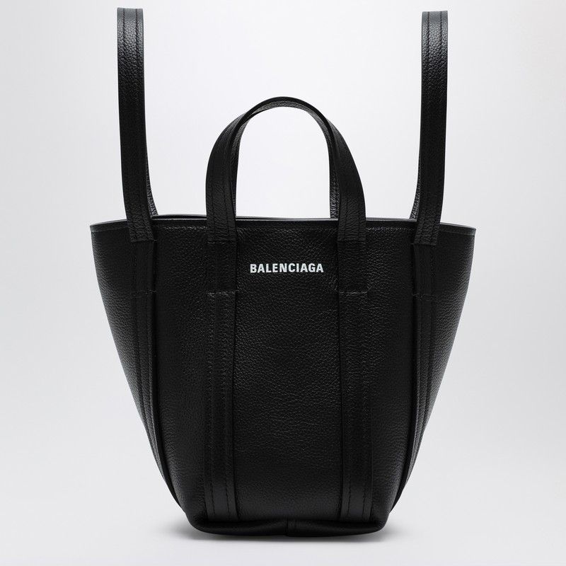 Shop Balenciaga Everyday Xs North-south Tote In Black