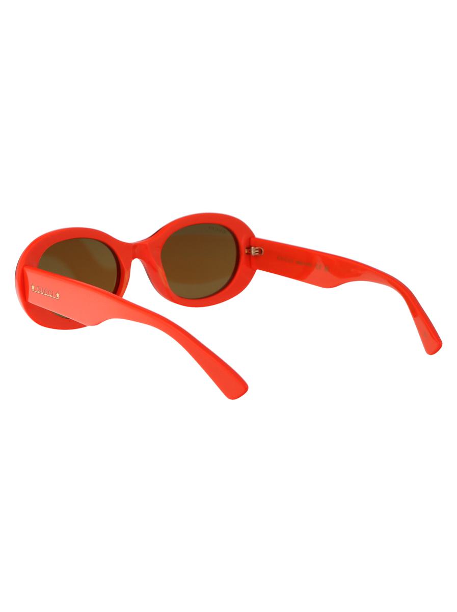 Shop Gucci Sunglasses In 003 Orange Orange Brown