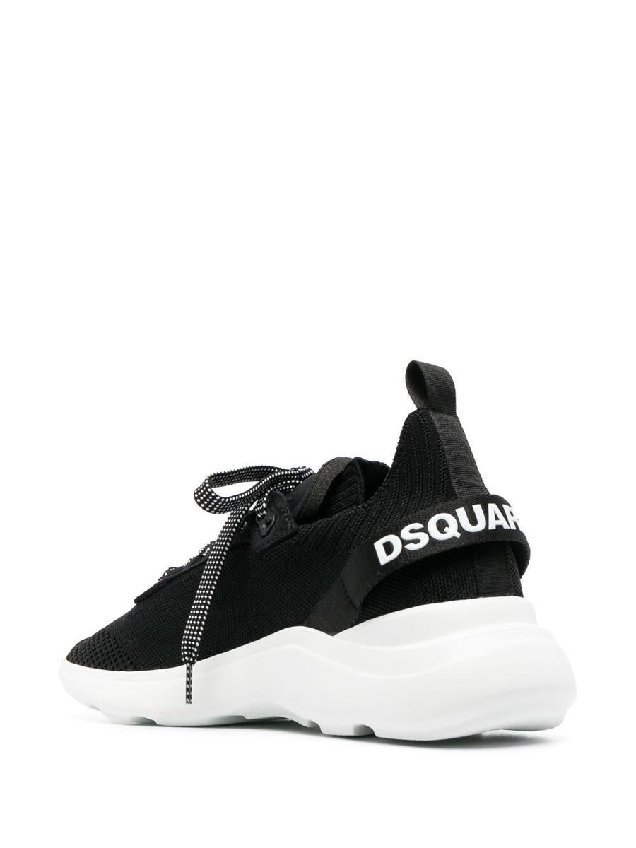 Shop Dsquared2 Sneakers Shoes In Black