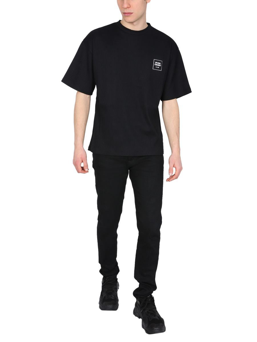 Shop Opening Ceremony Constinc T-shirt In Black