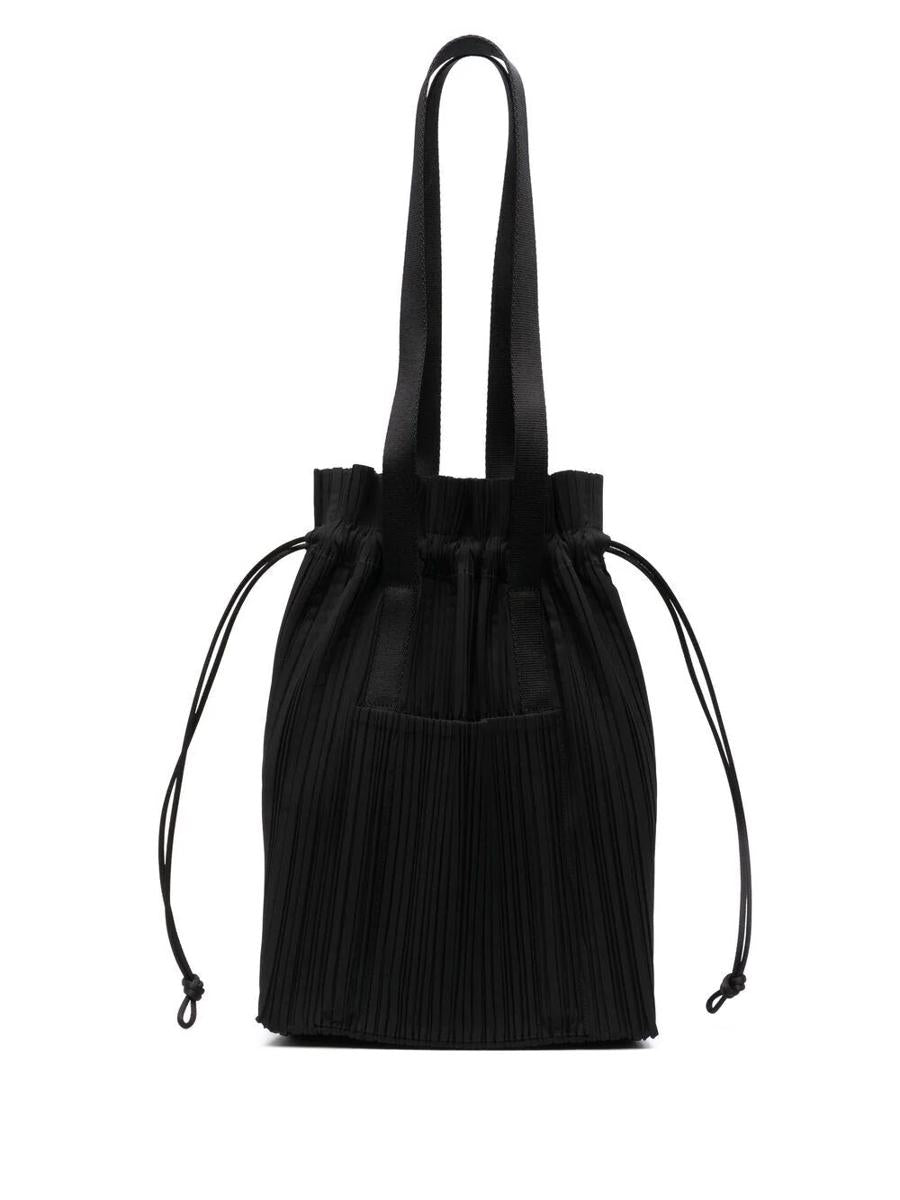 Shop Issey Miyake Pleats Please  Bloom Pleats Bag Bags In Black