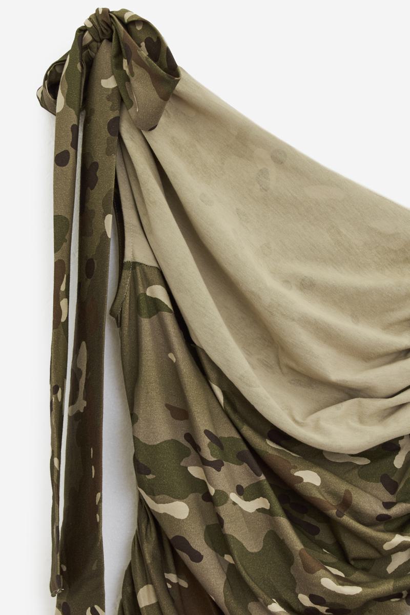 Shop Vaquera Dresses In Camouflage