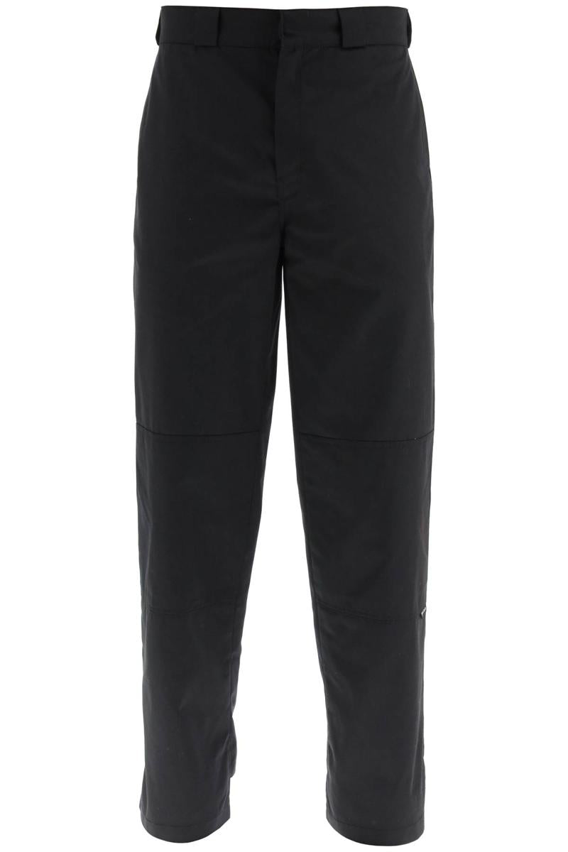 Shop Palm Angels Chino Pants In Nero