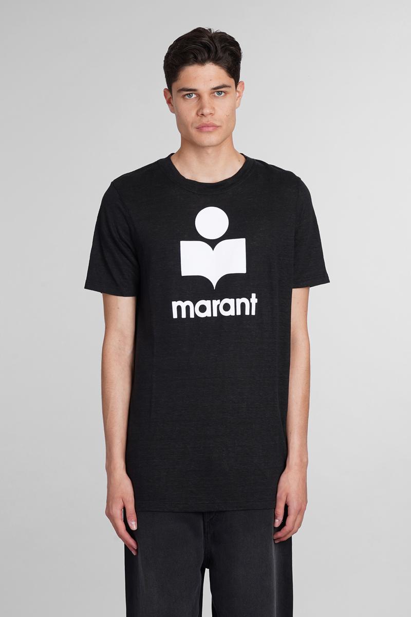 Shop Isabel Marant Karman T-shirt In Black