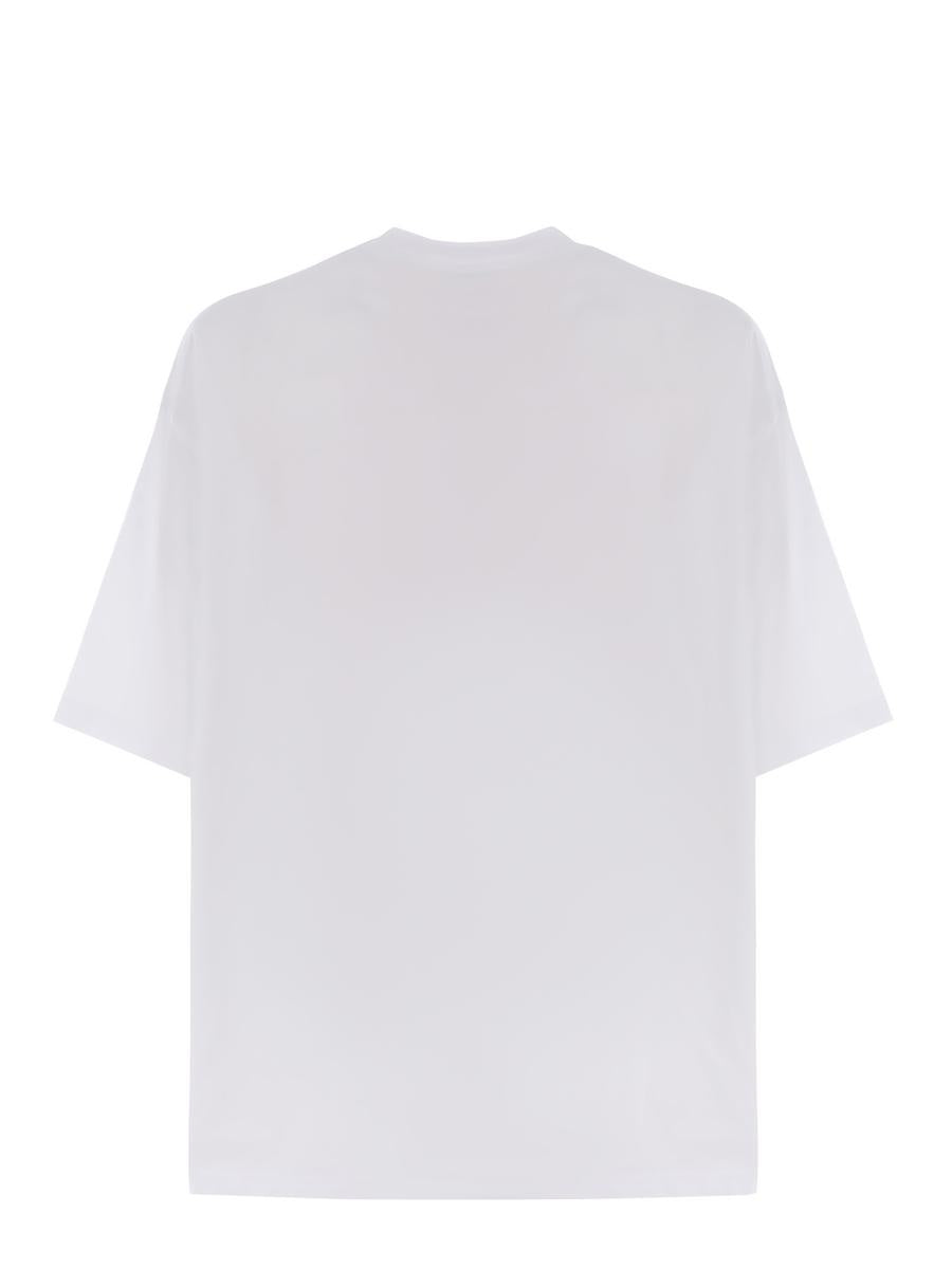 Shop Richmond T-shirt  "hearts" In White