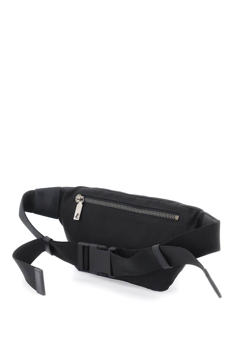 Shop Jimmy Choo Finsley Beltpack In Nero