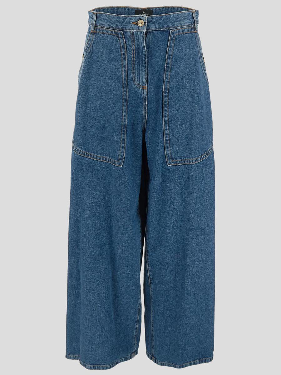 Shop Etro Jeans In Variante Abbinata
