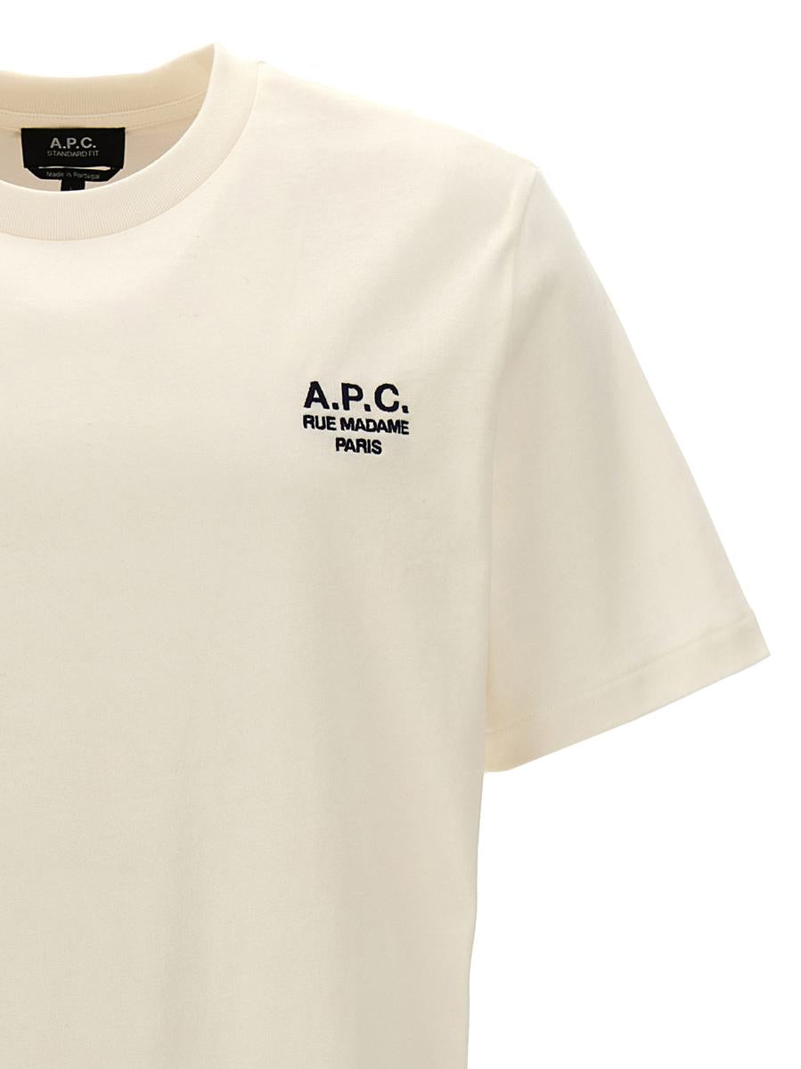 Shop Apc A.p.c. 'standard Rue Madame' T-shirt In White