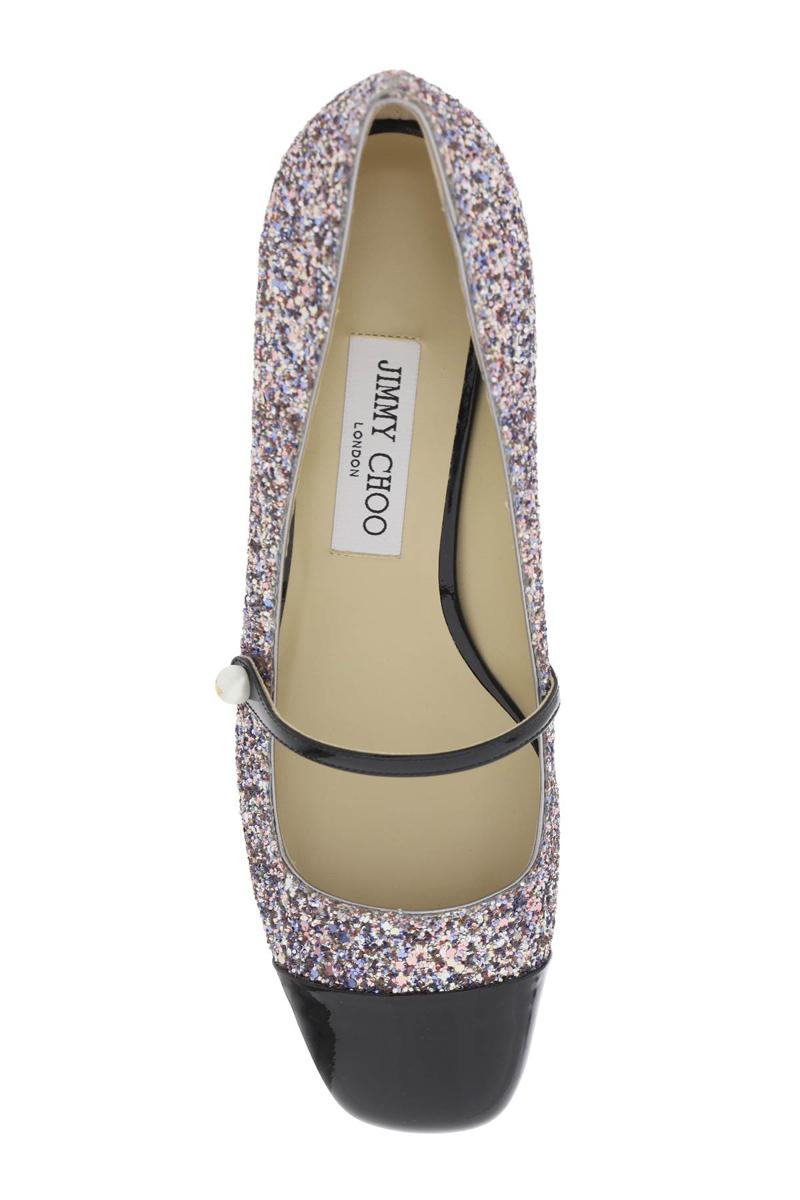 Shop Jimmy Choo Elisa 45 Mary-jane In Multicolor