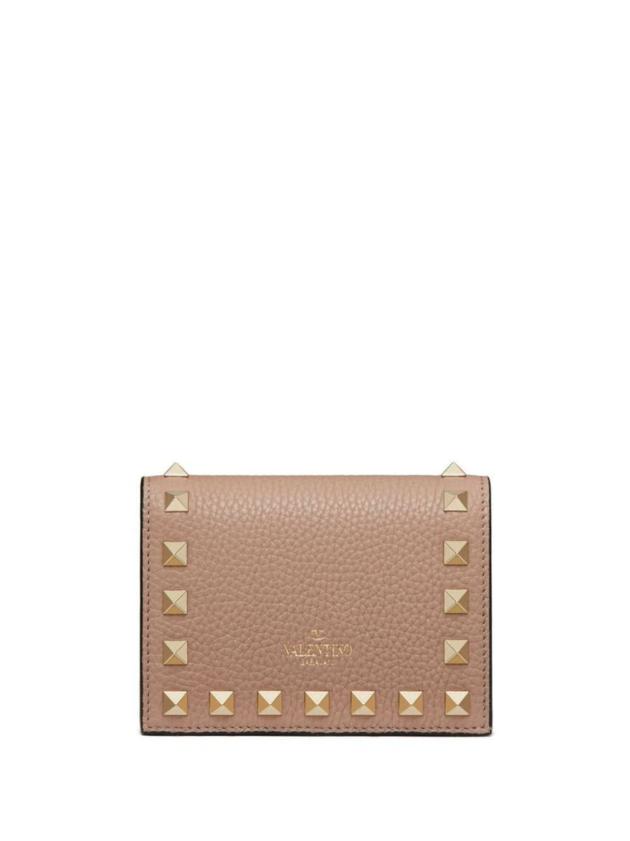 Shop Valentino Small Leather Goods In Brown
