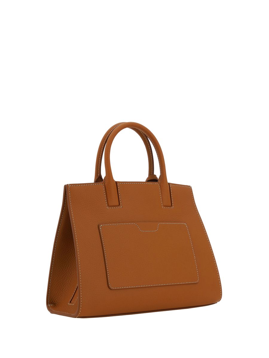 Shop Burberry Handbags In Brown