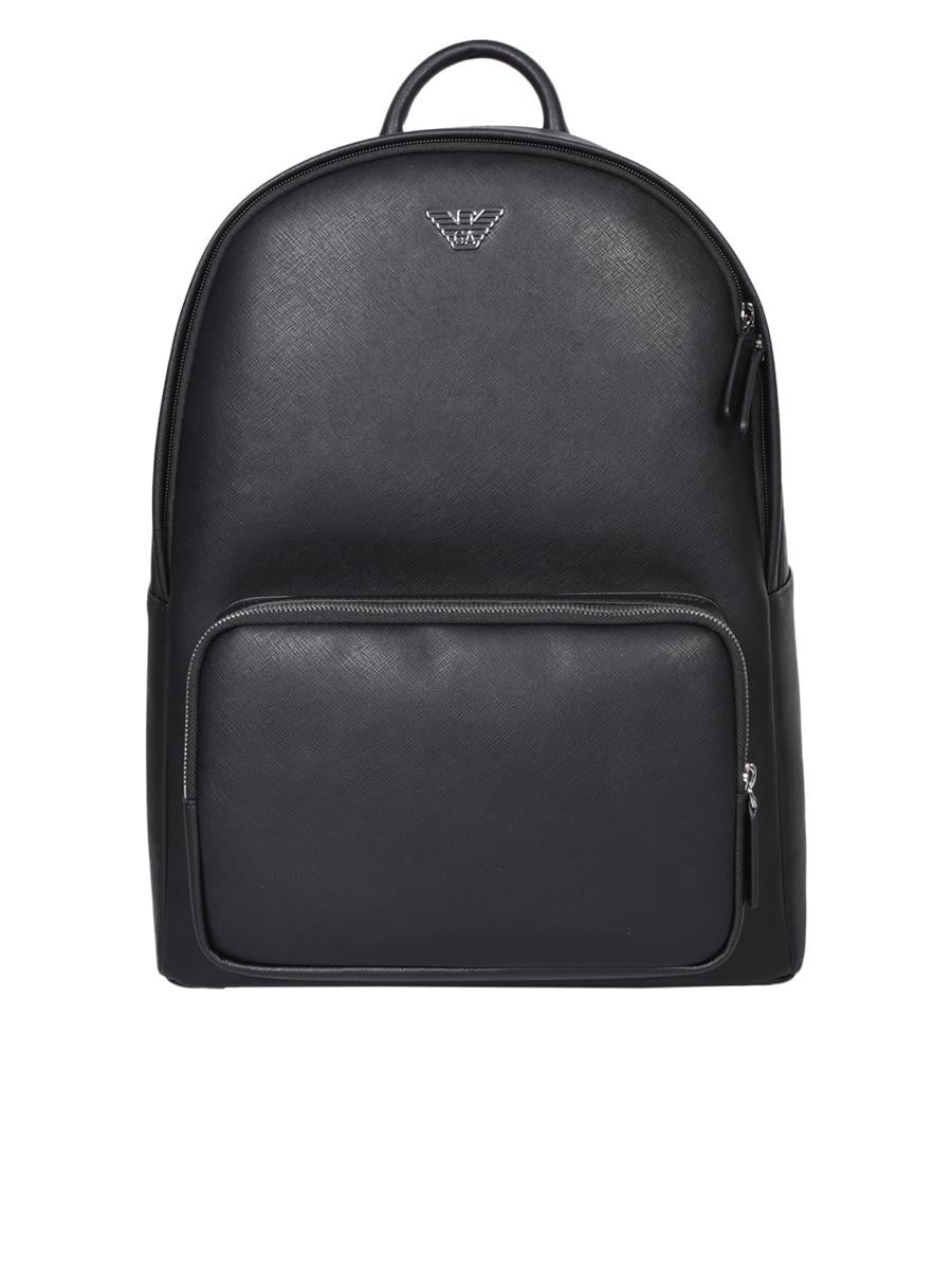 Emporio Armani Backpacks In Black