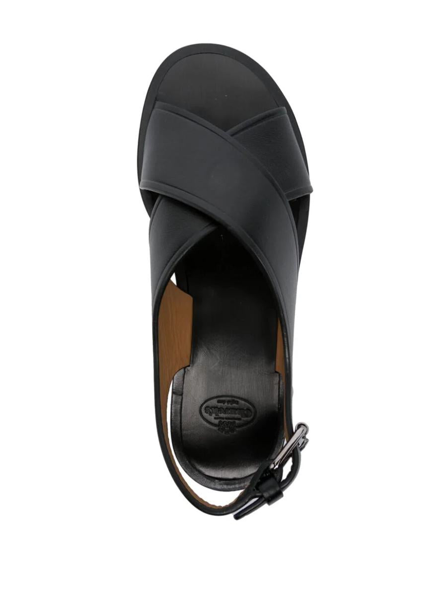 Shop Church's Rondha Crossover Sandals Shoes In Black