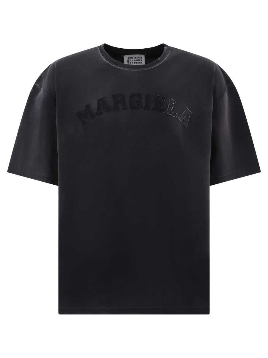 Shop Maison Margiela "memory Of" T-shirt In Black