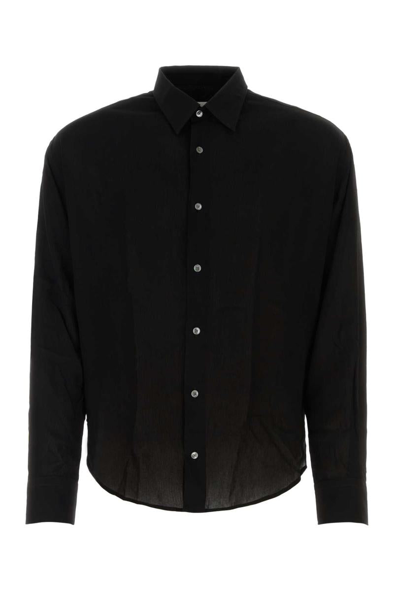 Shop Ami Alexandre Mattiussi Ami Shirts In Black