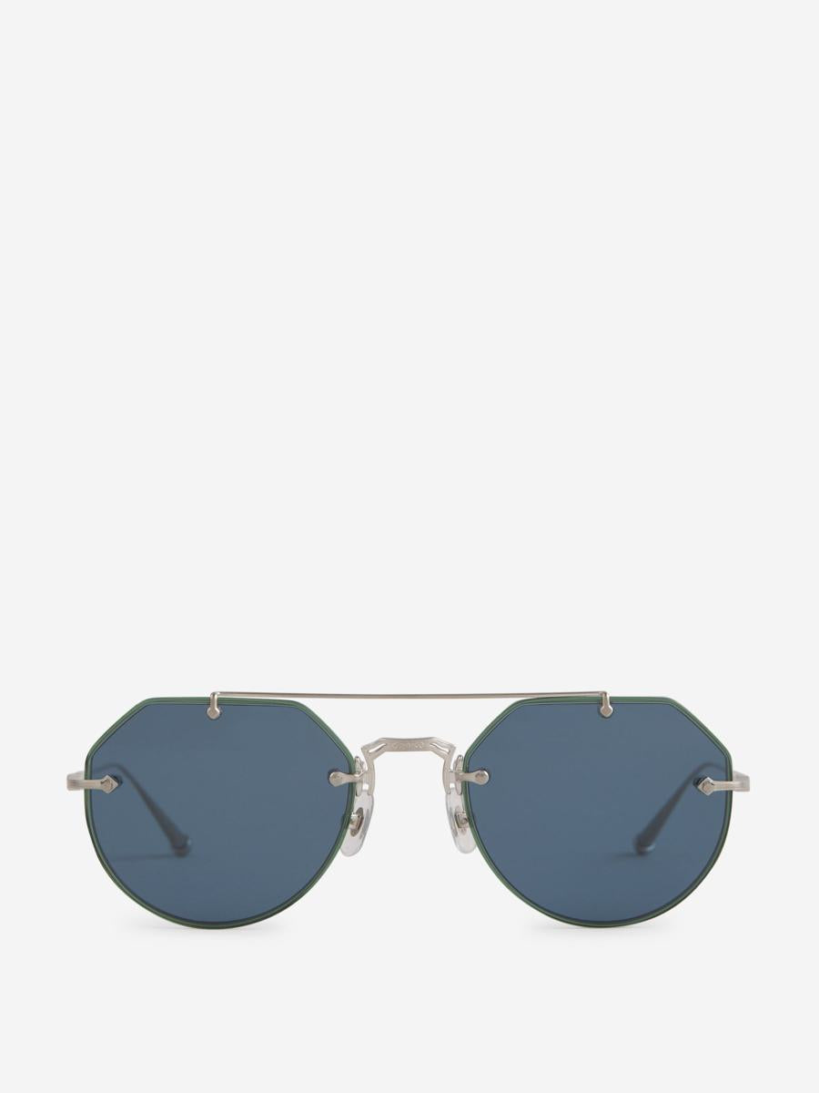 Matsuda Geometric Sunglasses M3121 In Metallic