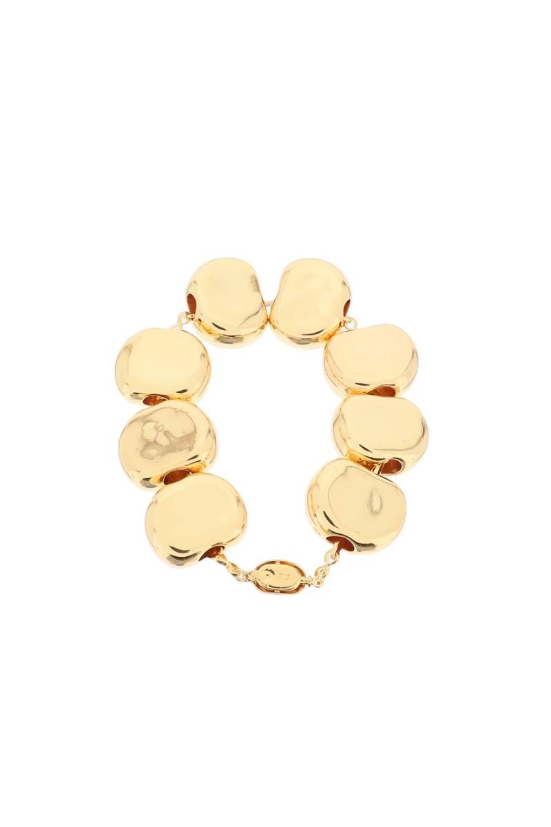 Shop Timeless Pearly Bracelet With Eyes In Oro