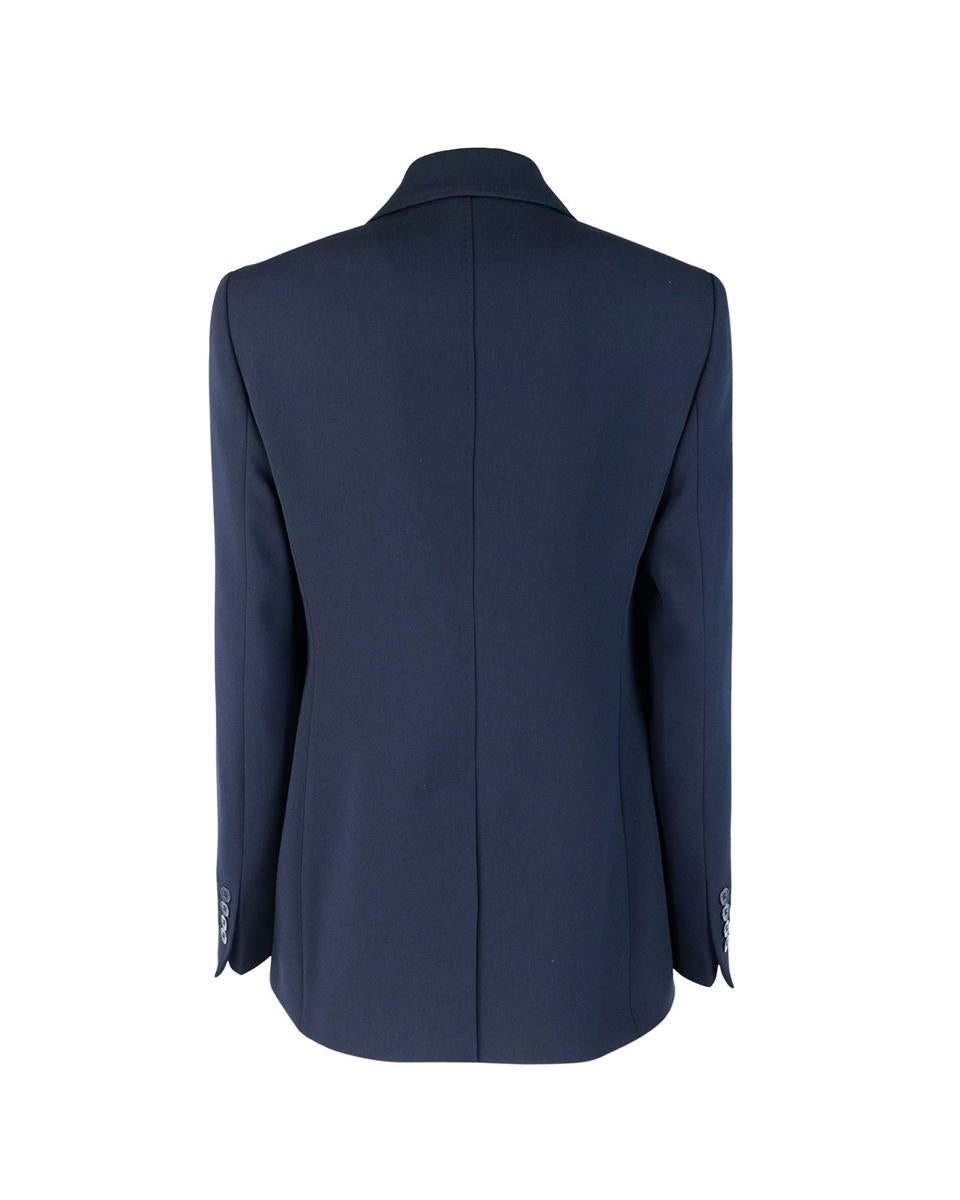 Shop Max Mara Studio Jacket In Blue