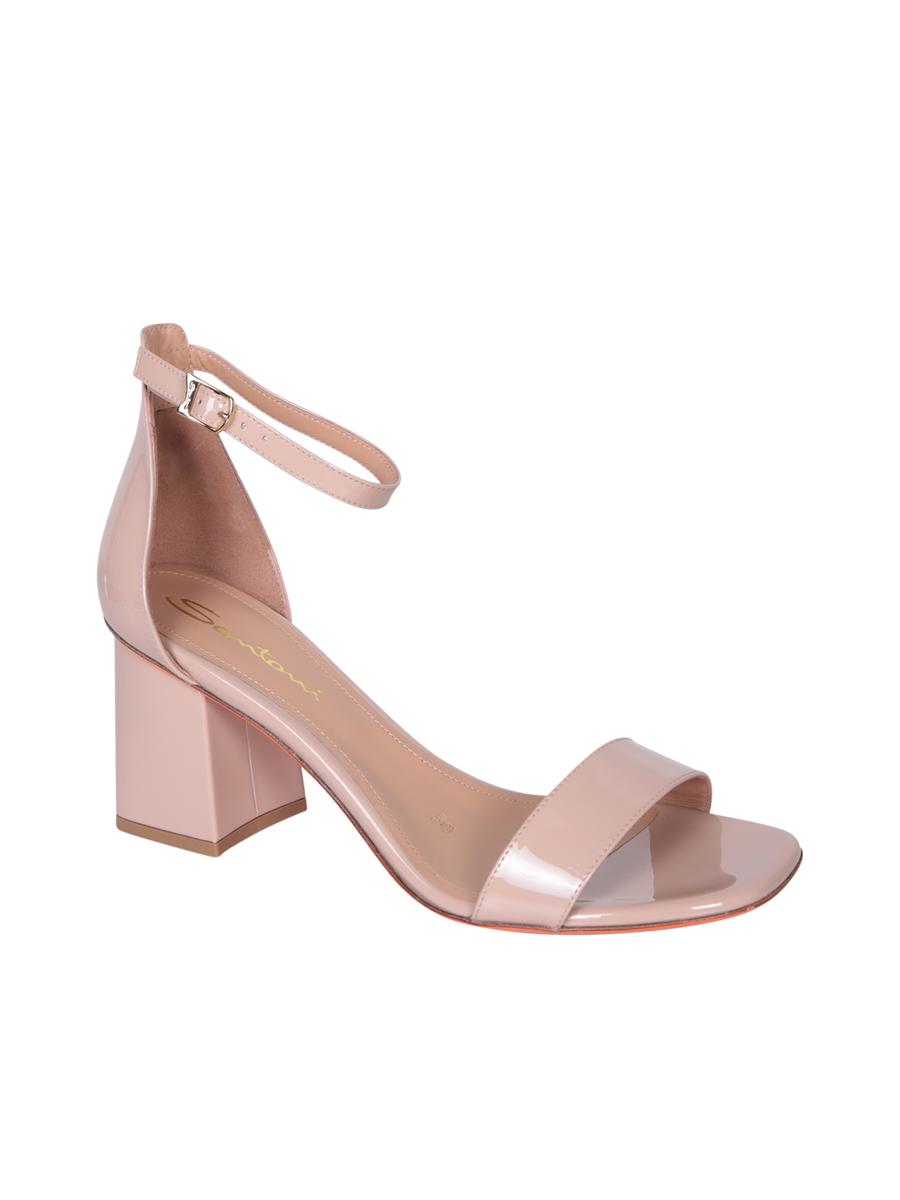 Shop Santoni Sandals In Pink