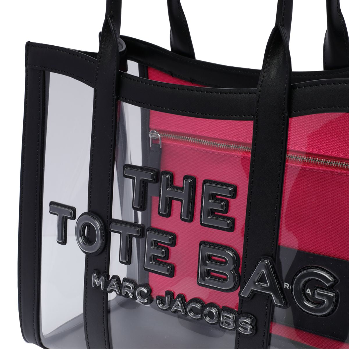 Shop Marc Jacobs The Clear Medium Tote Bag - B In Black