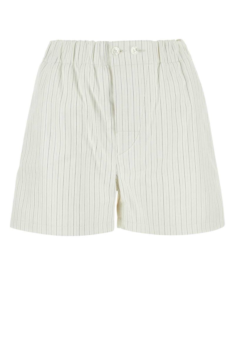 Bottega Veneta Shorts In White