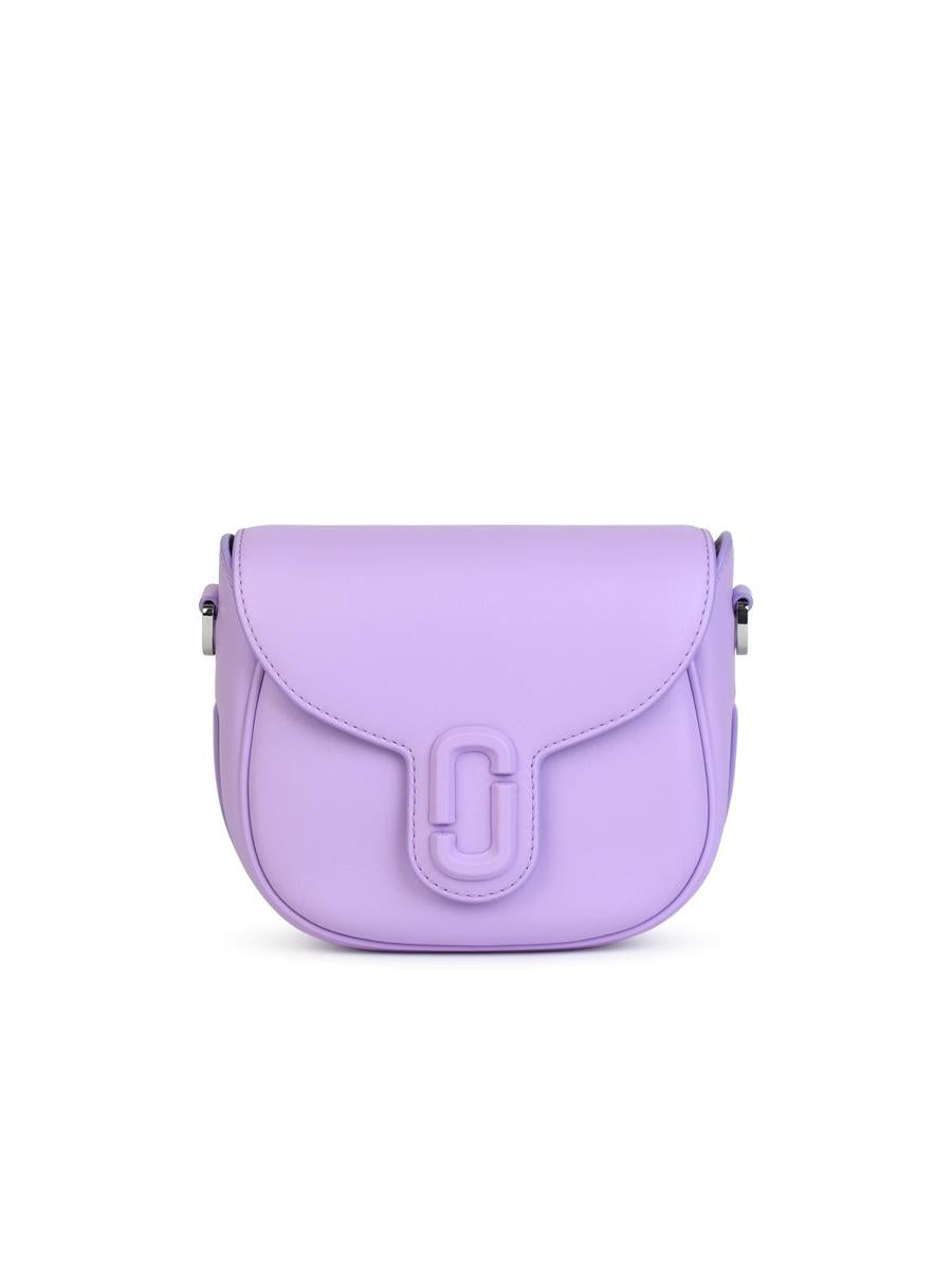 Marc Jacobs 'saddle' Small Crossbody Bag In Matte Lilac Leather In Purple