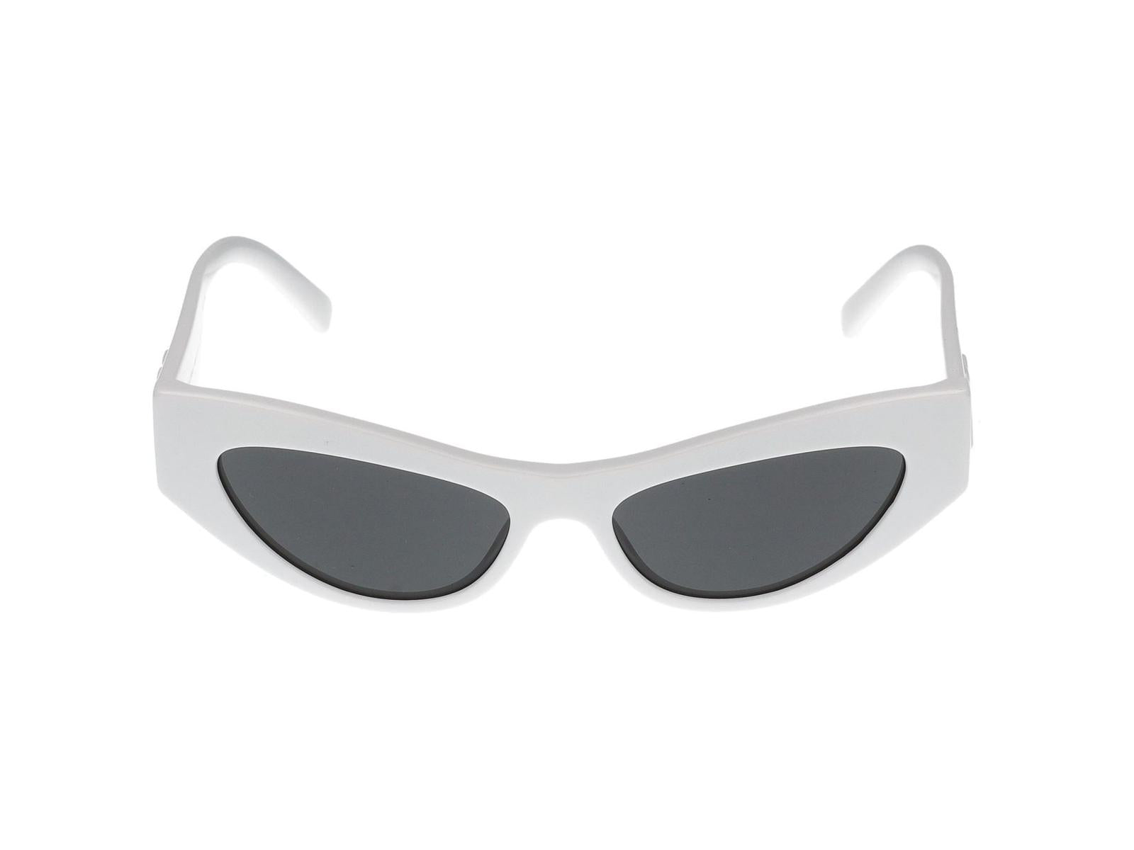 Shop Dolce & Gabbana Sunglasses In White