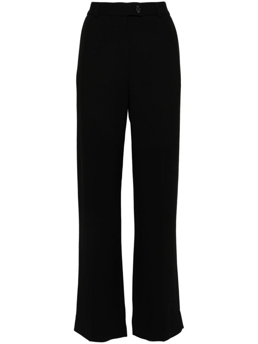 Shop Totême Toteme Pants In Black