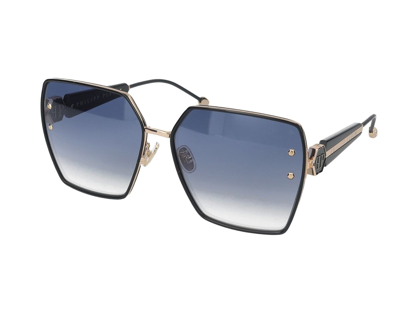 Shop Philipp Plein Sunglasses In Rose' Gold Polished Total