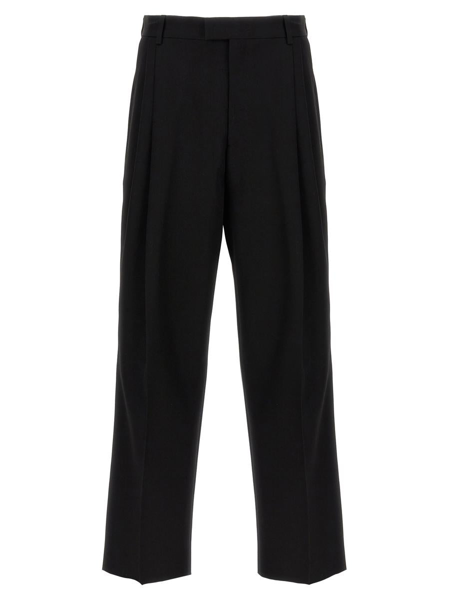 Shop Off-white 'ow Emb Drywo Smoking' Pants In Black