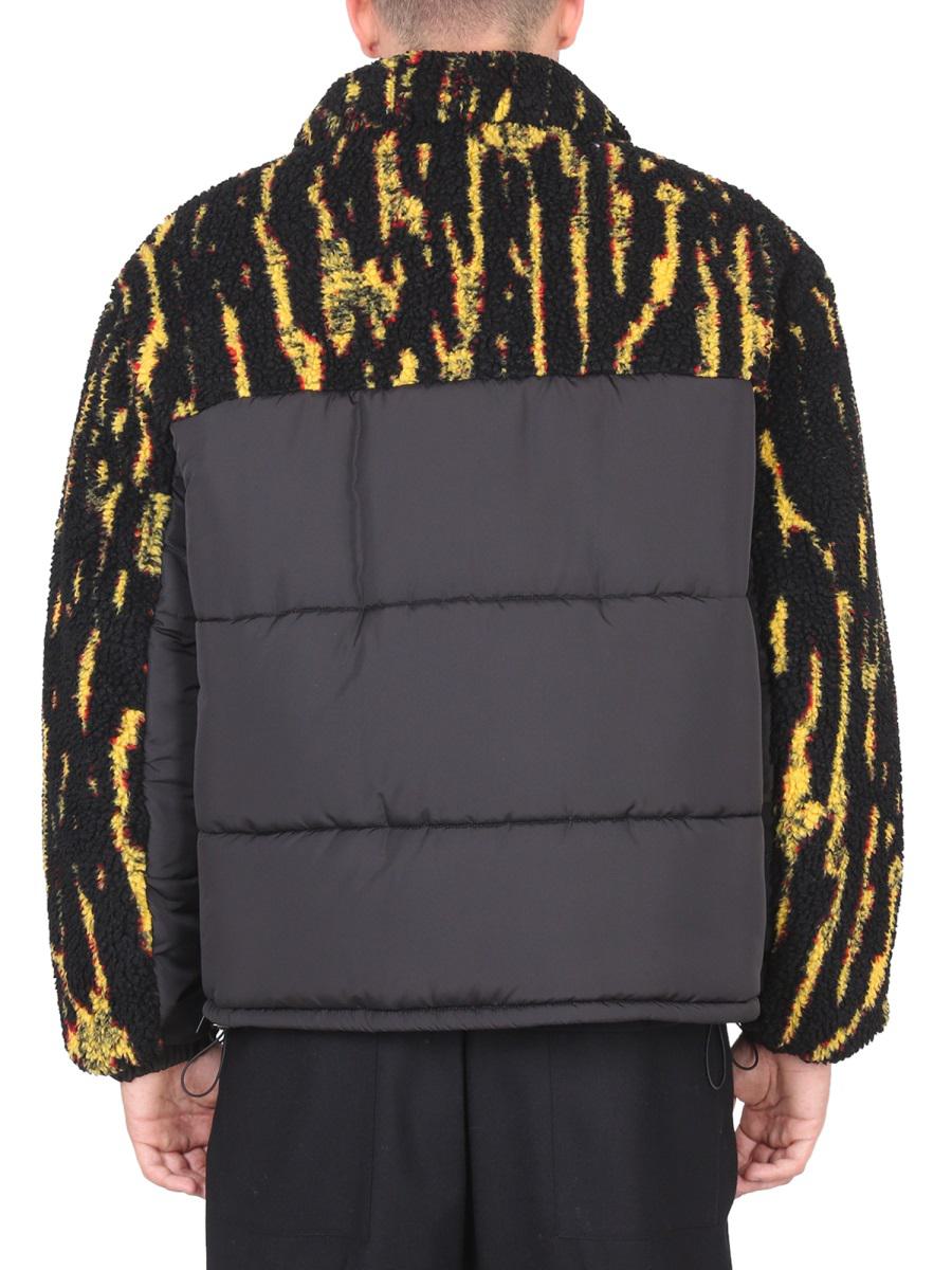 Shop Ambush Jacket With Logo In Yellow