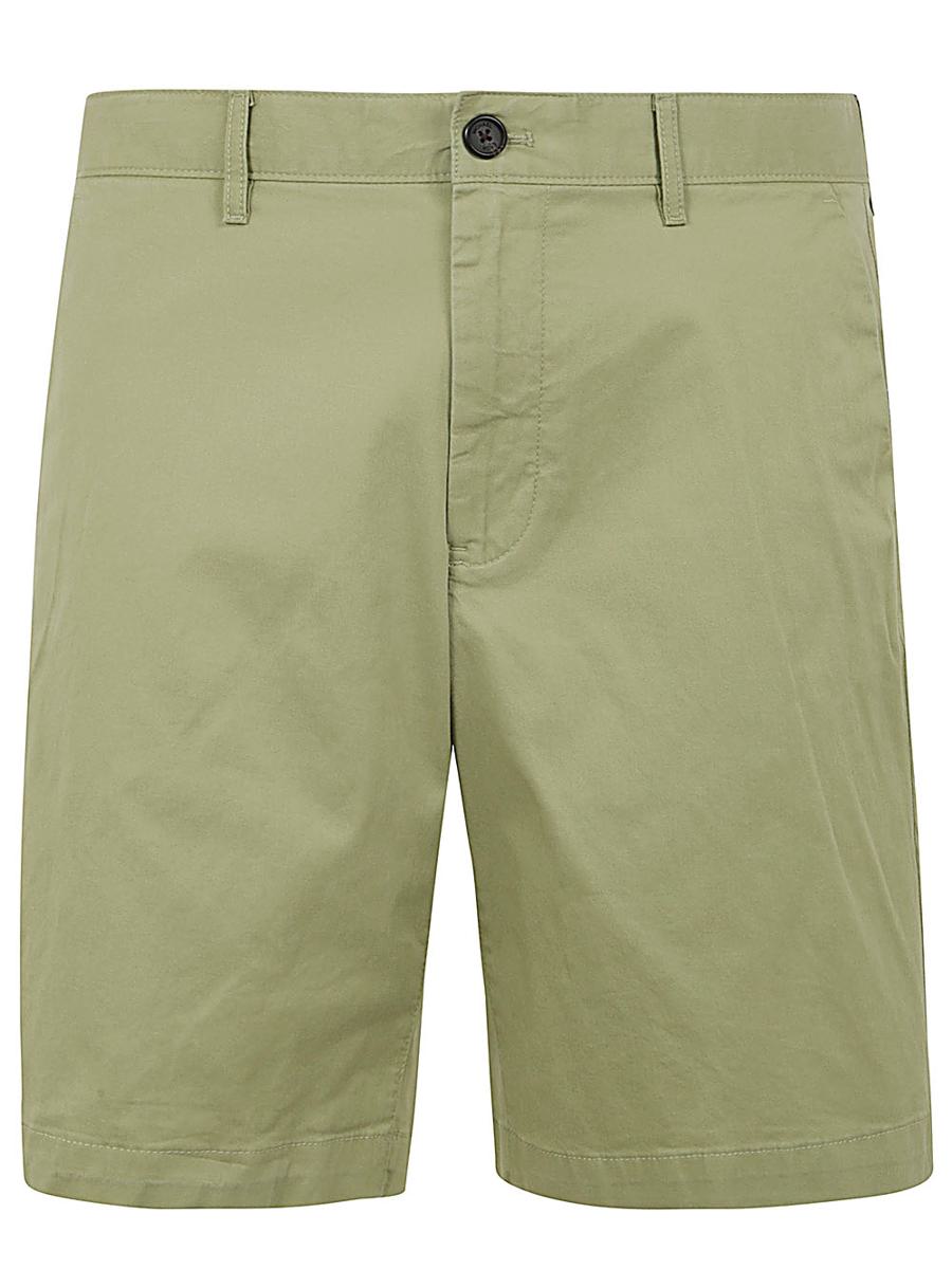 Shop Michael Kors Stretch Cotton Short Clothing In Green