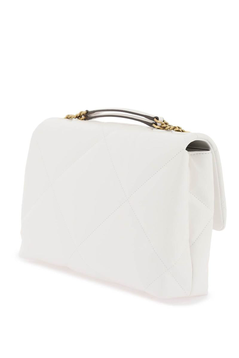 Shop Tory Burch Kira Shoulder Bag In Bianco
