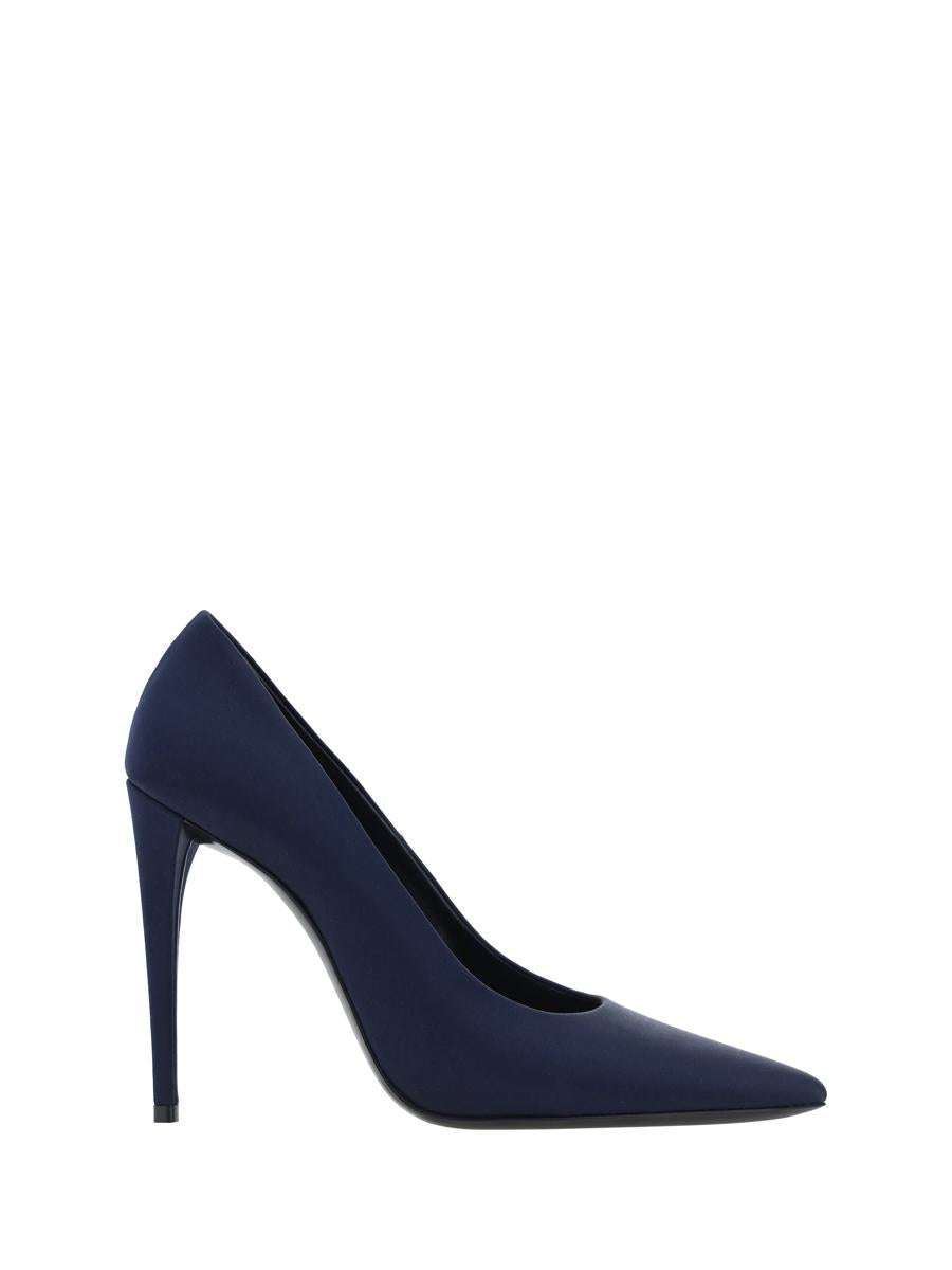 Shop Saint Laurent Pumps In Imperial Blue