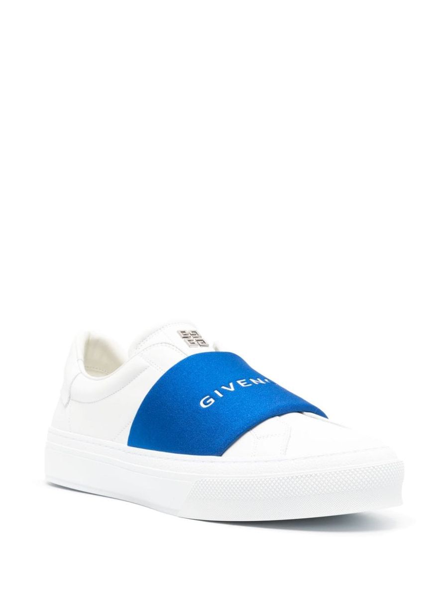 Shop Givenchy Sneakers In Whiteblue