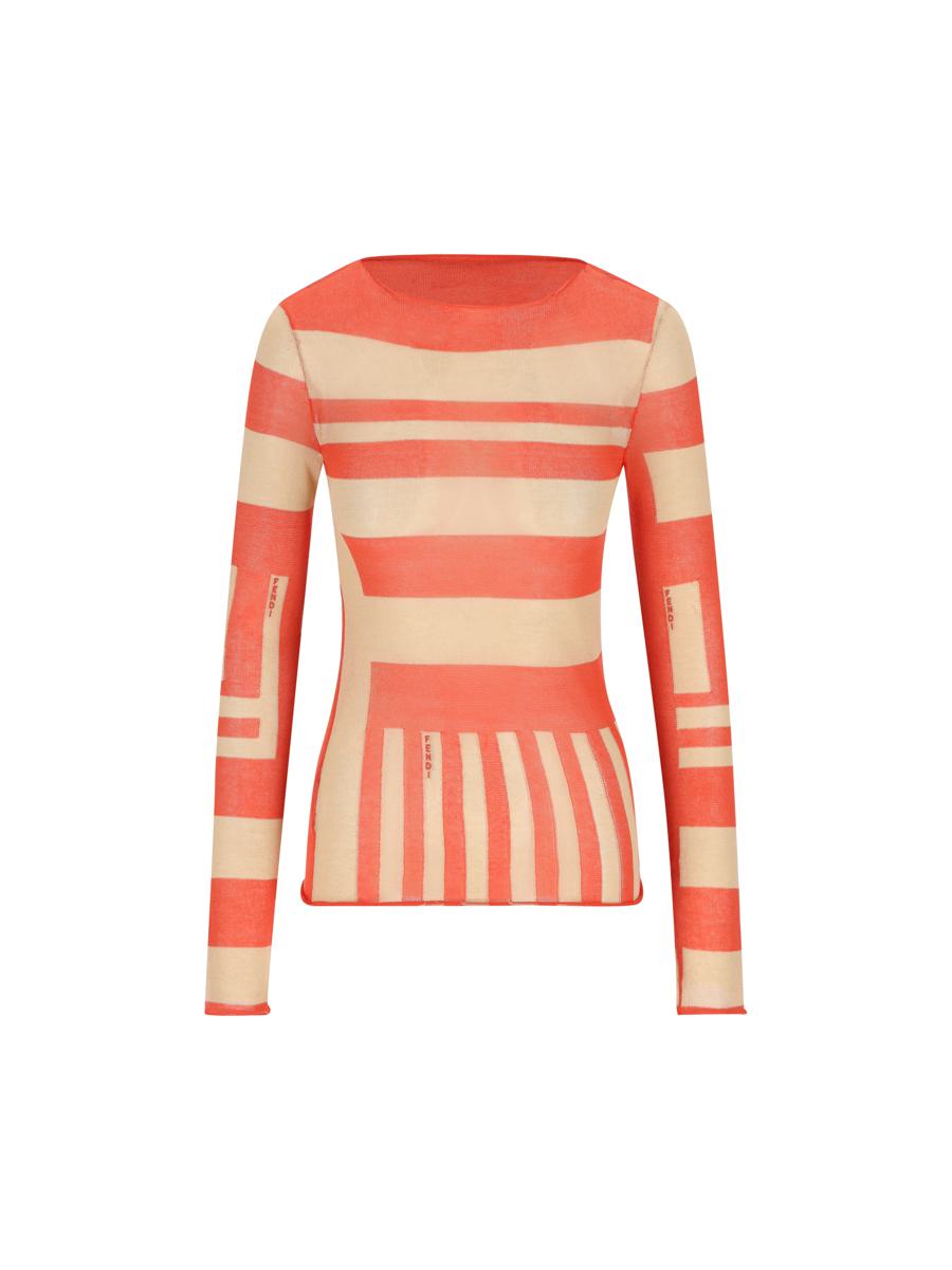 Shop Fendi Jerseys In Salmon