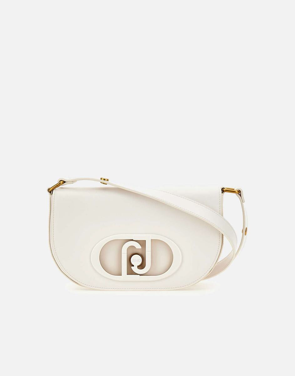 Liu •jo Deuzia Shoulder Bag With White Pu Leather Effect