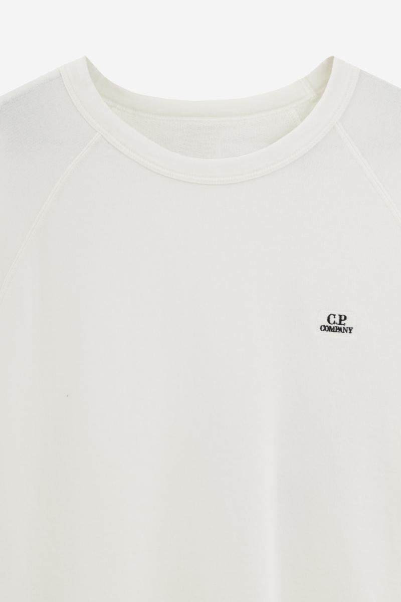 Shop C.p. Company Crewneck Sweatshirts In White