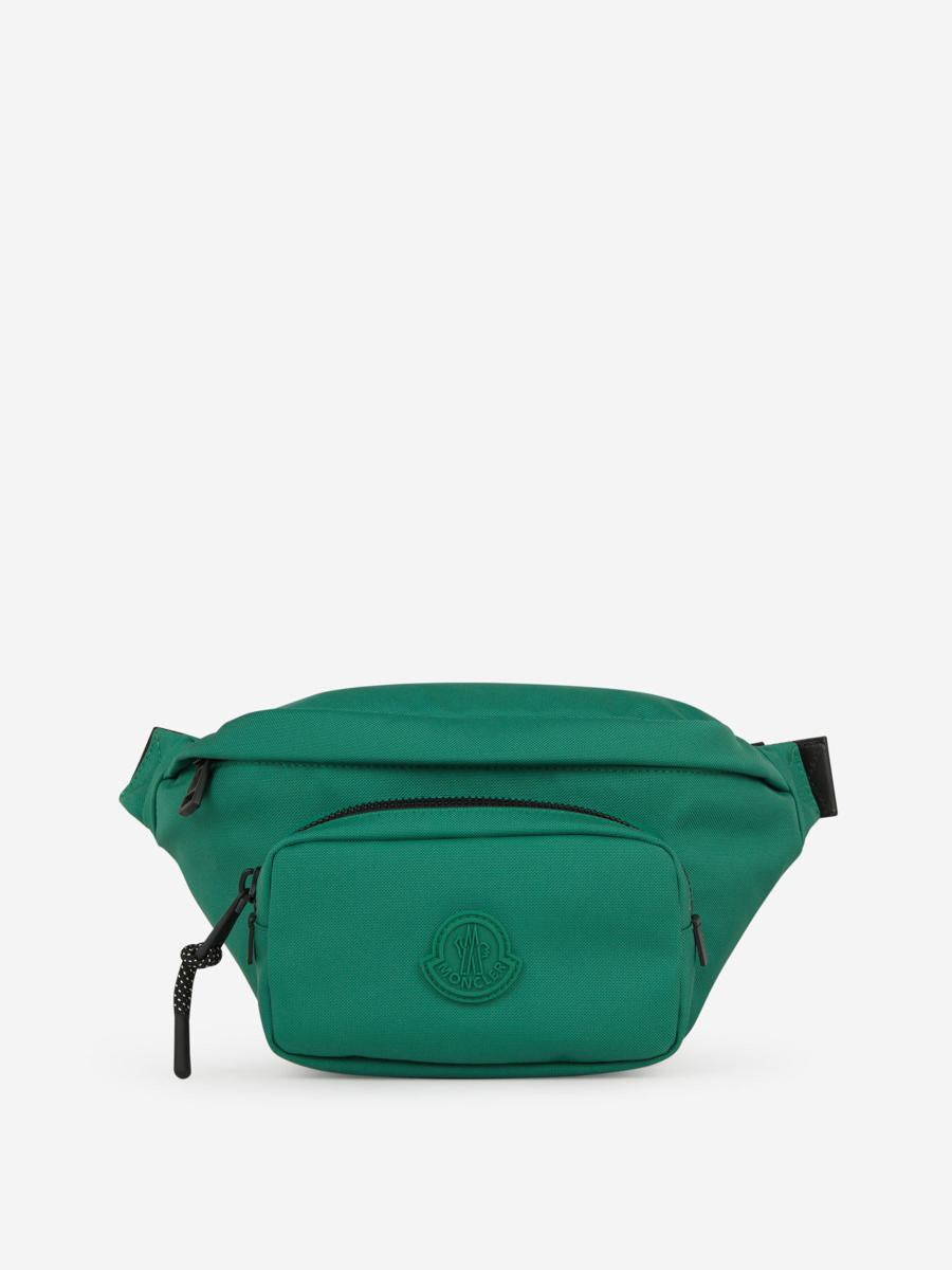 Shop Moncler Durance Belt Bag In Turquoise Green