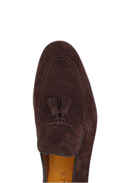 Shop Doucal's Flat Shoes In Dark Brown