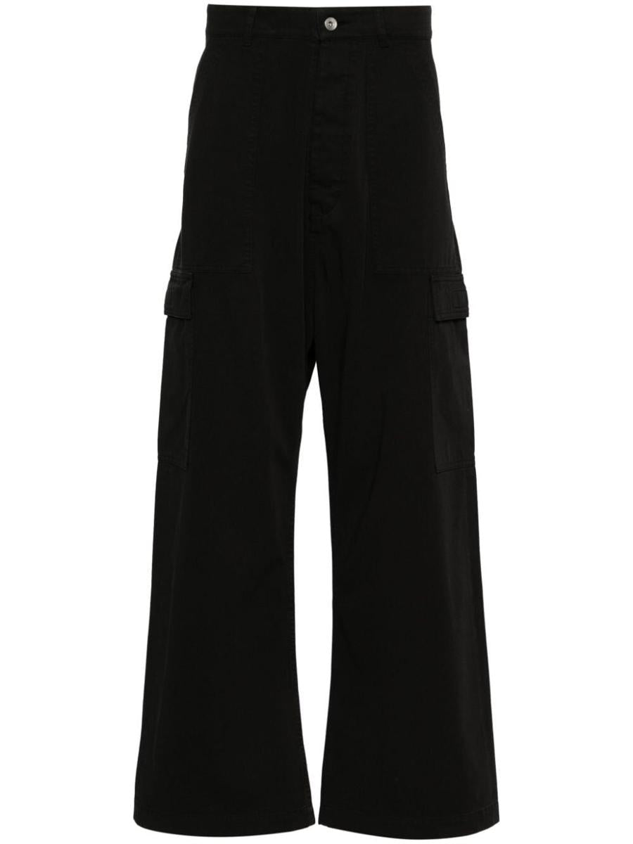 Shop Rick Owens Drkshdw Cargo Trousers Clothing In Black