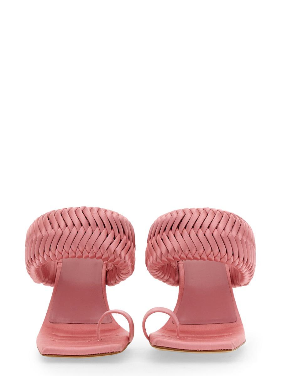 Shop Gia Borghini Rosie Sandal 1 In Pink