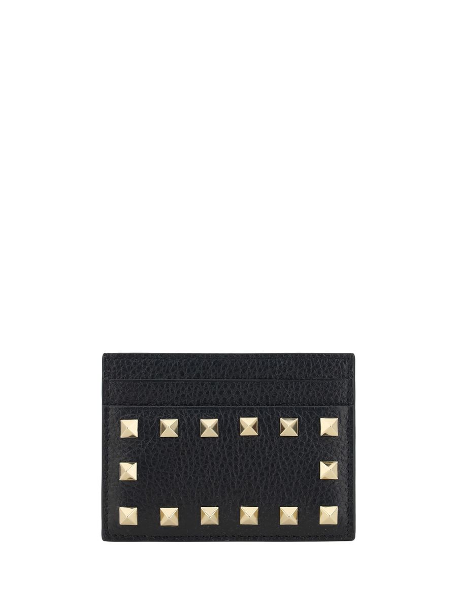 Shop Valentino Garavani Wallets In Nero