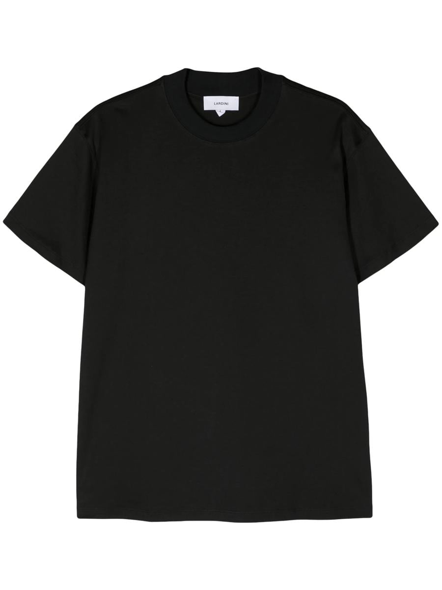 Shop Lardini Spa Crew Neck T-shirt In Black