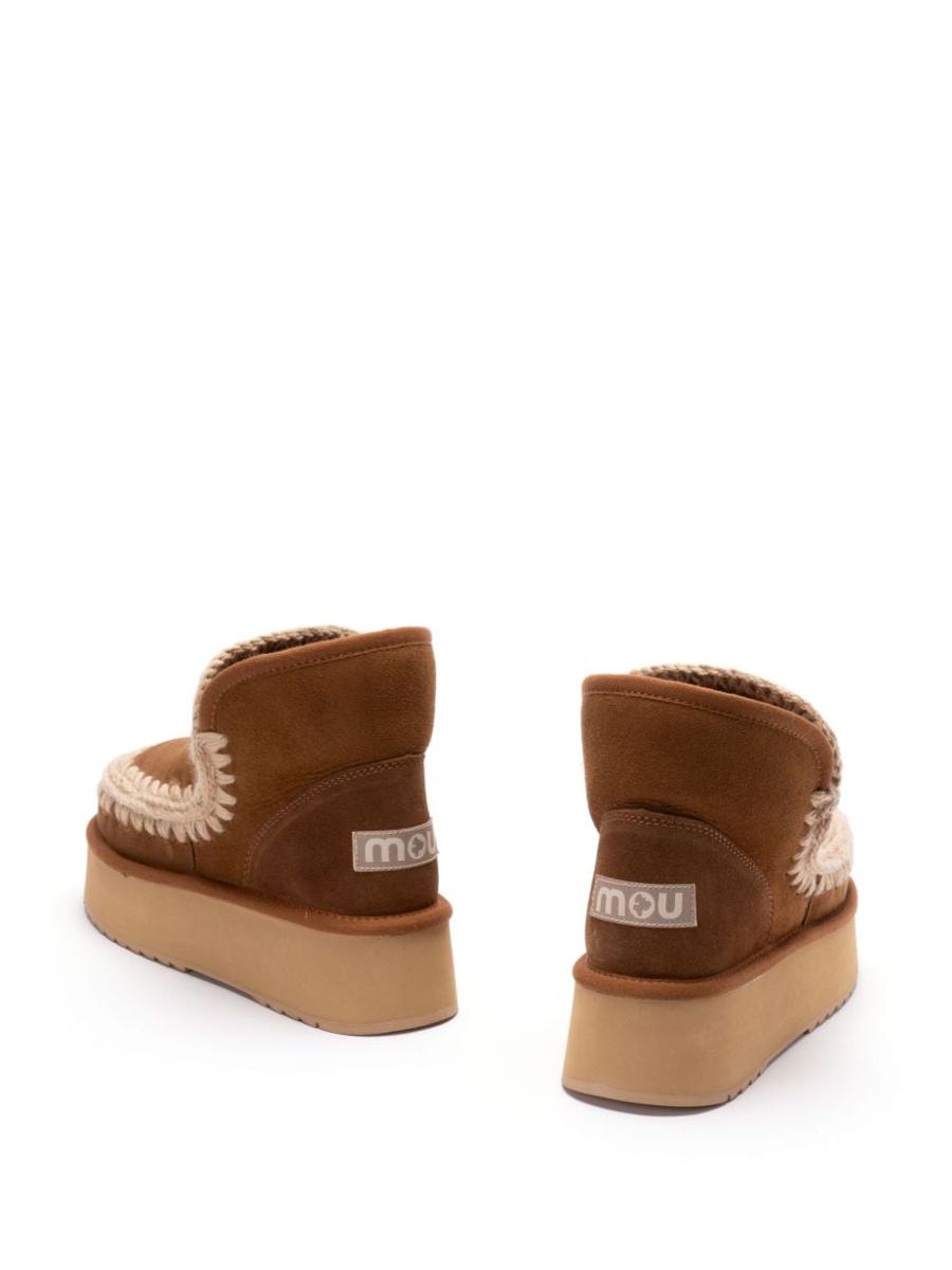 Shop Mou Boots In Brown