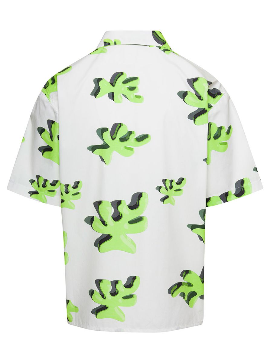 Shop Bonsai Bowling Shirt In White