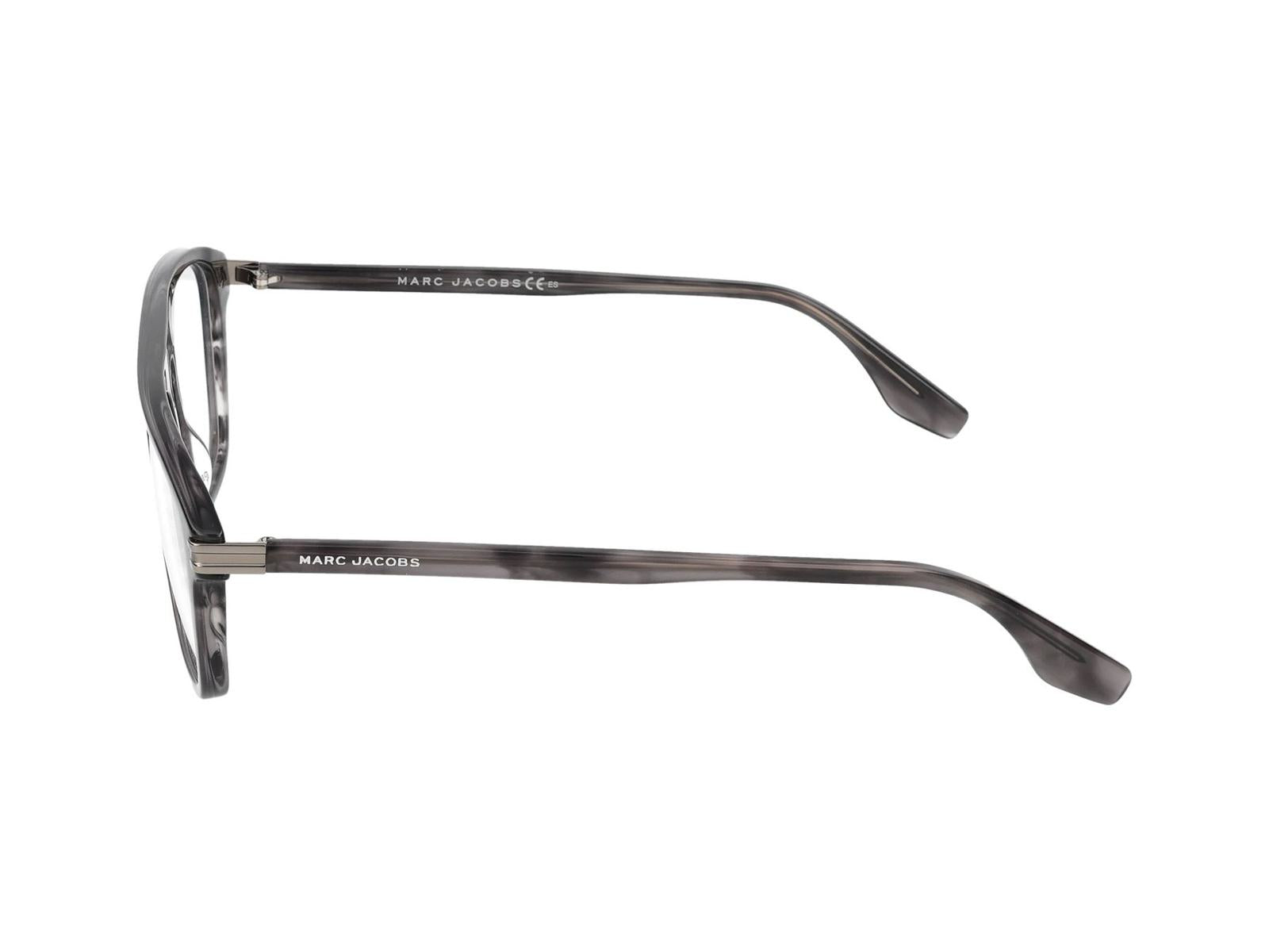 Shop Marc Jacobs Eyeglasses In Grey Horn