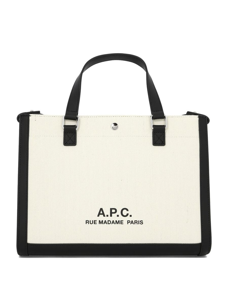 Shop Apc A.p.c. Bags In White