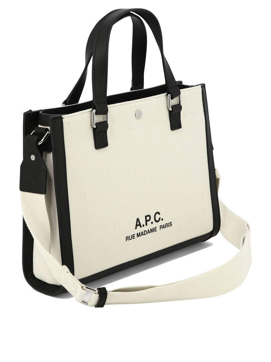 Shop Apc A.p.c. Bags In White